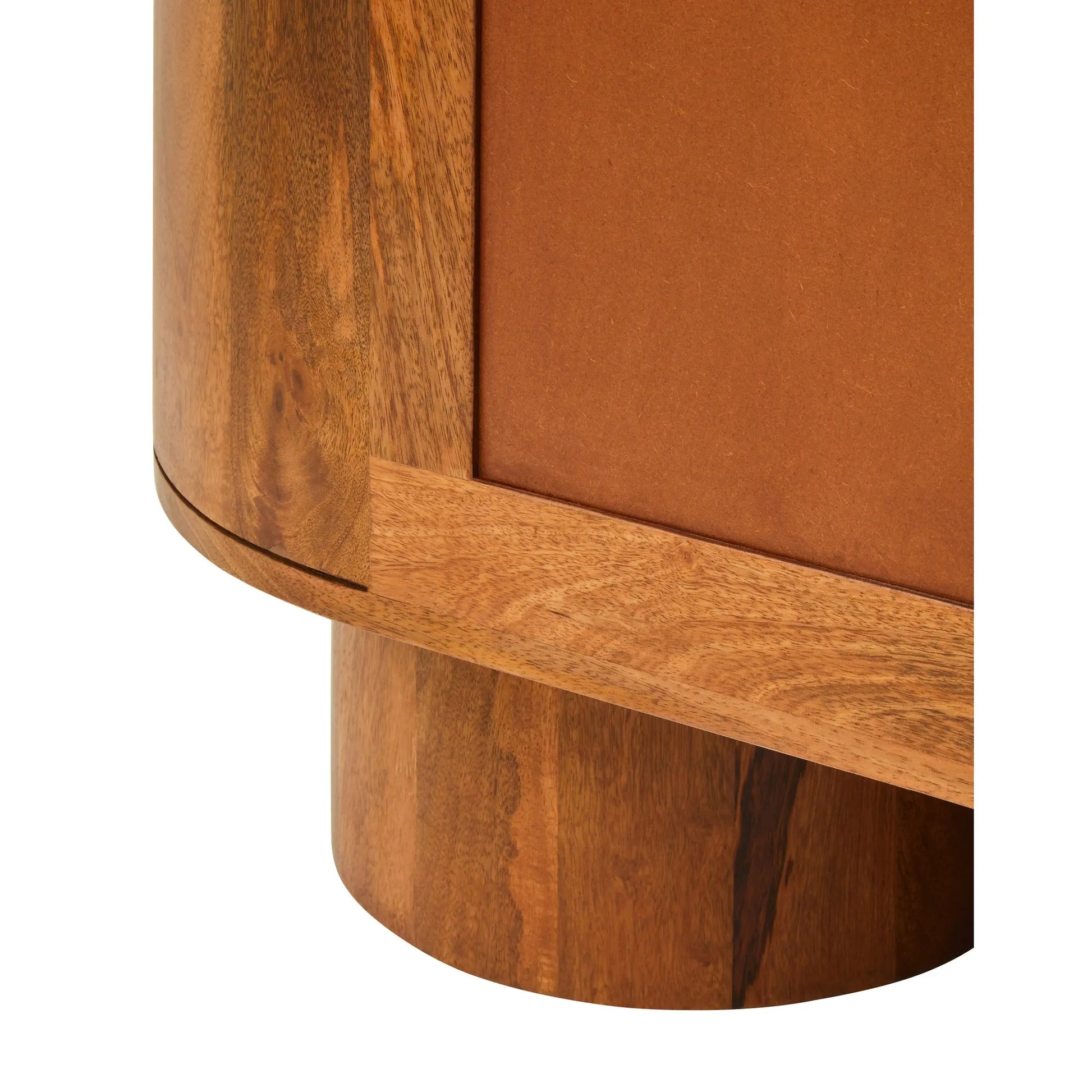Vercino Mango Wood Sideboard with Marble Top & Carved Design  Nicholas John Interiors