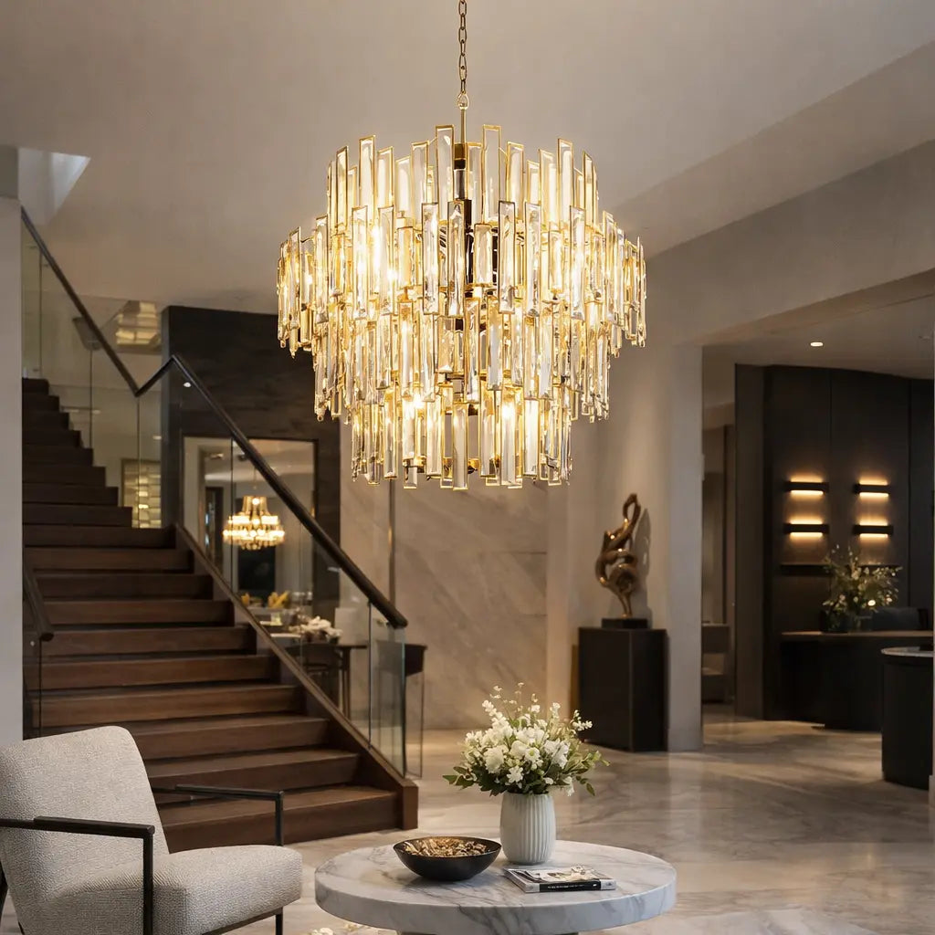 Vionara 15 Pendant Light Gold Champagne   Nicholas John Interiors