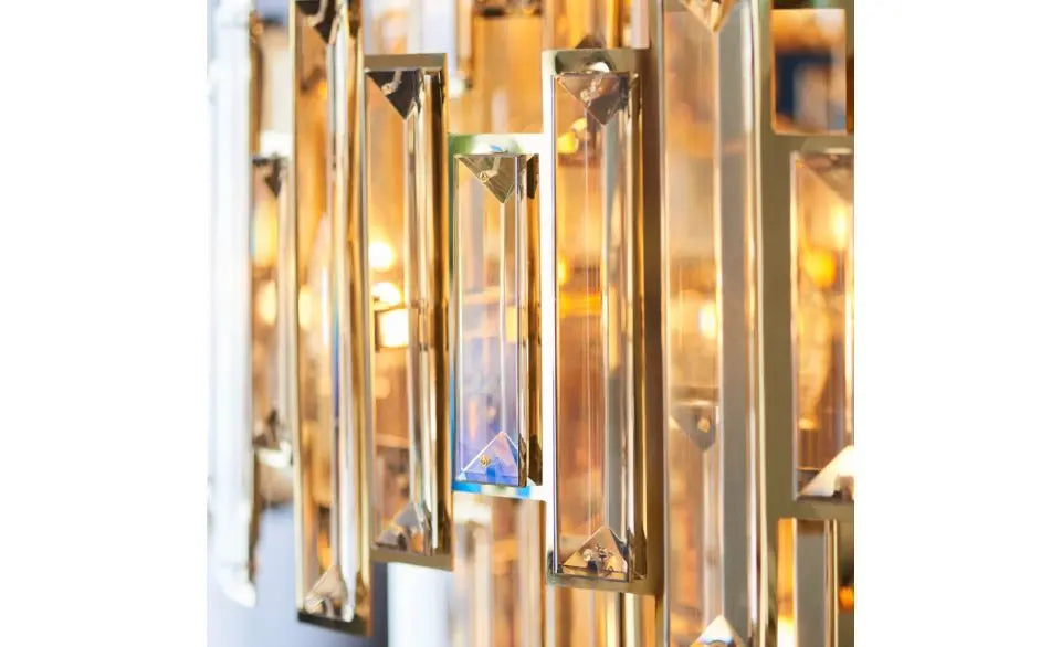 Vionara 15 Pendant Light Gold Champagne   Nicholas John Interiors