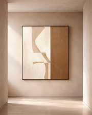 Tommy Franks Vivid Shape Painting   Nicholas John Interiors