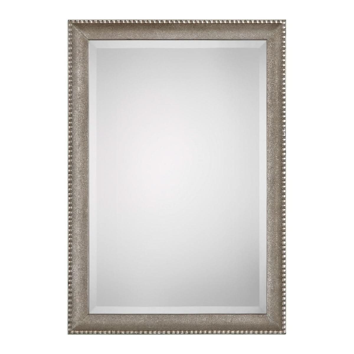 Keiichi Lola Mirror Metallic Silver   Nicholas John Interiors