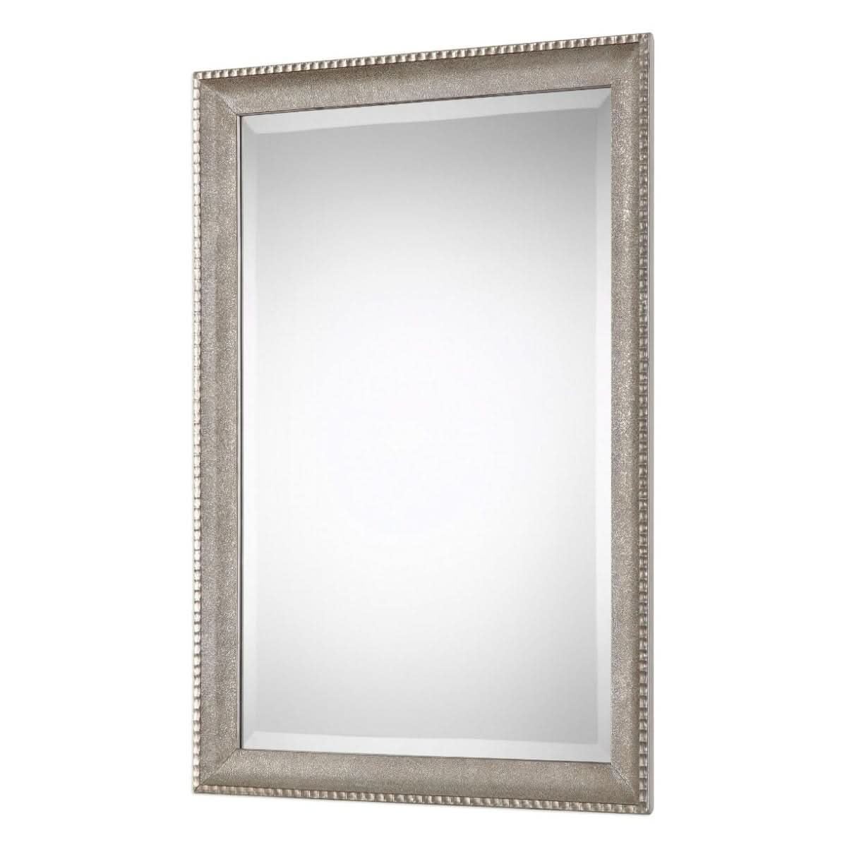 Keiichi Lola Mirror Metallic Silver   Nicholas John Interiors