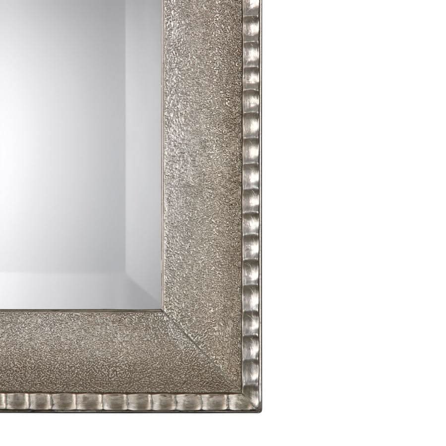 Keiichi Lola Mirror Metallic Silver   Nicholas John Interiors