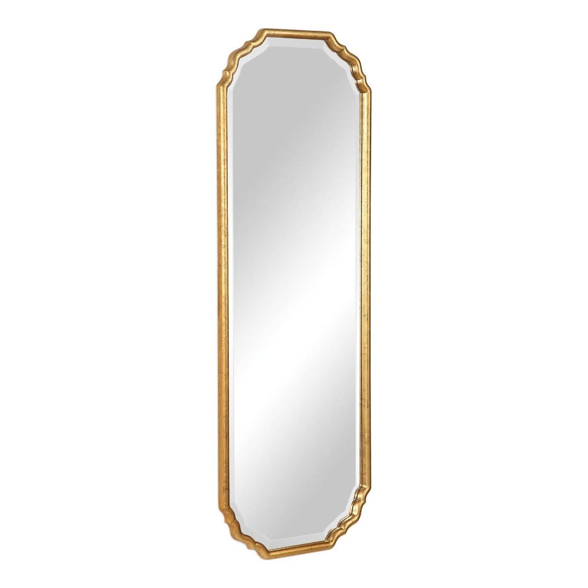 Keiichi Maye Long Mirror Gold   Nicholas John Interiors