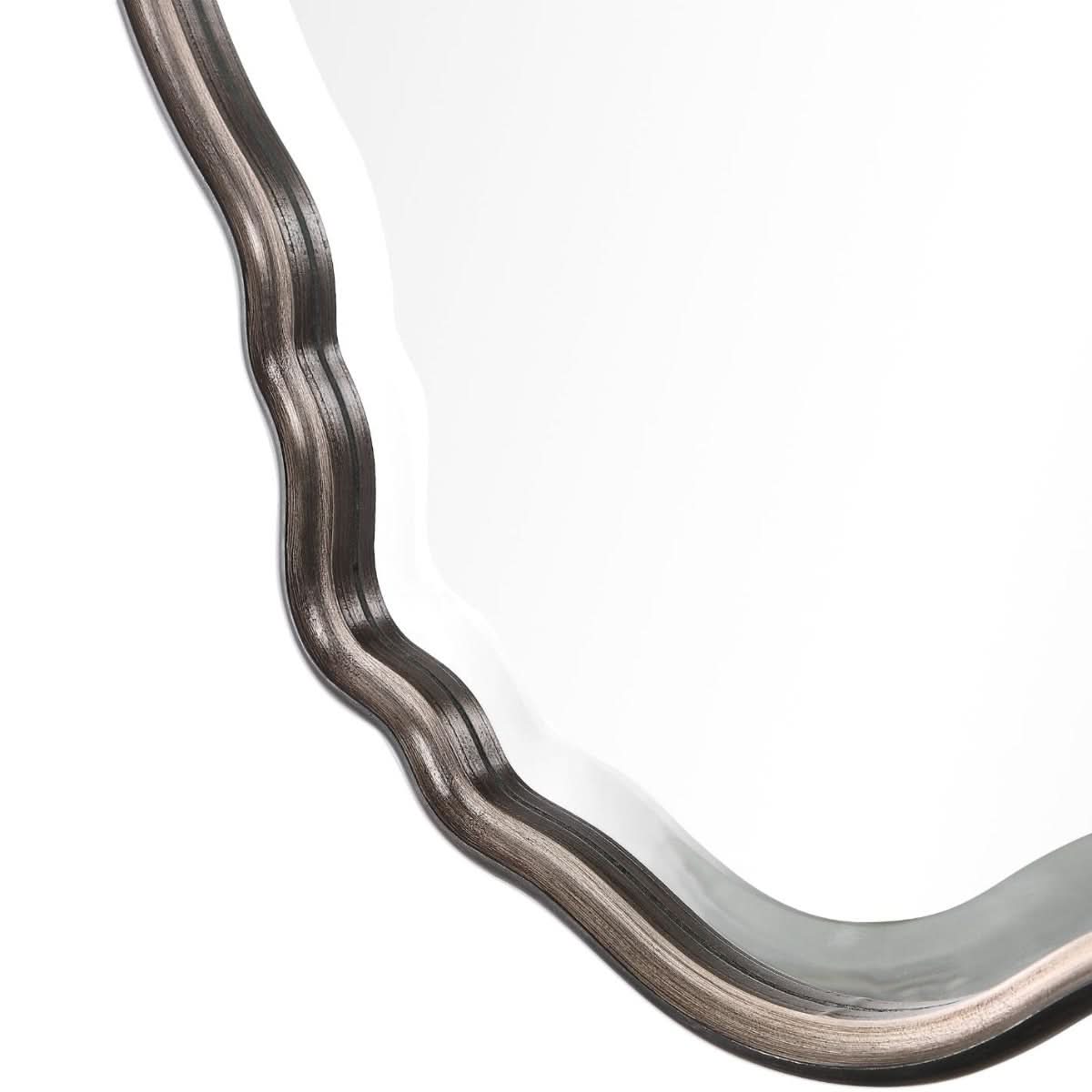 Keiichi Alice Mirror Silver   Nicholas John Interiors