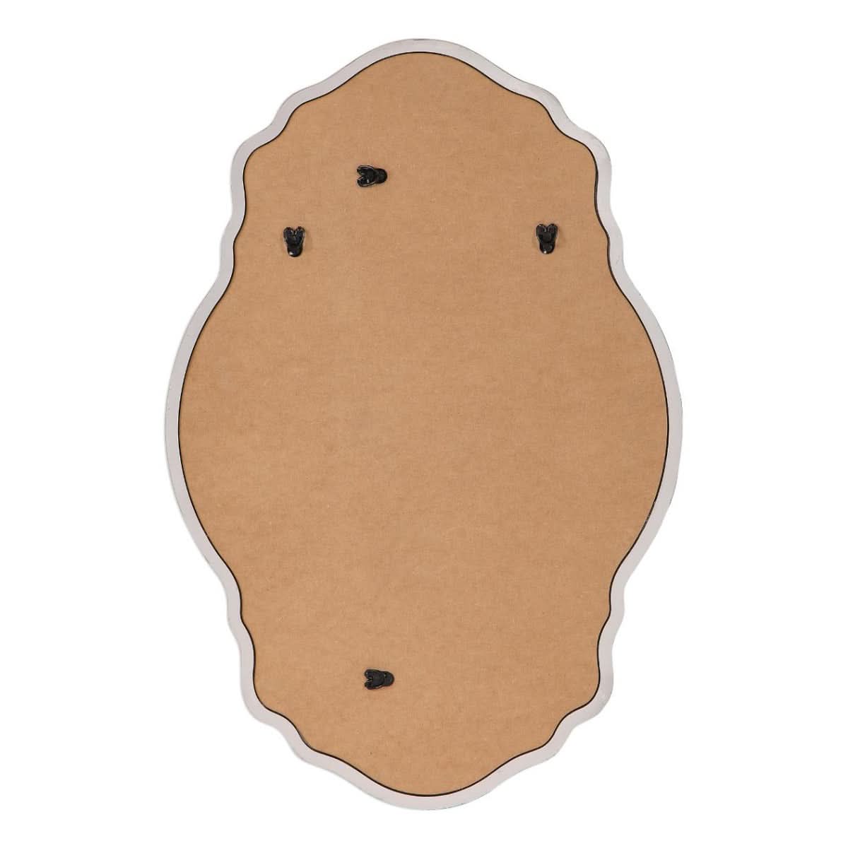 Keiichi Alice Mirror Silver   Nicholas John Interiors