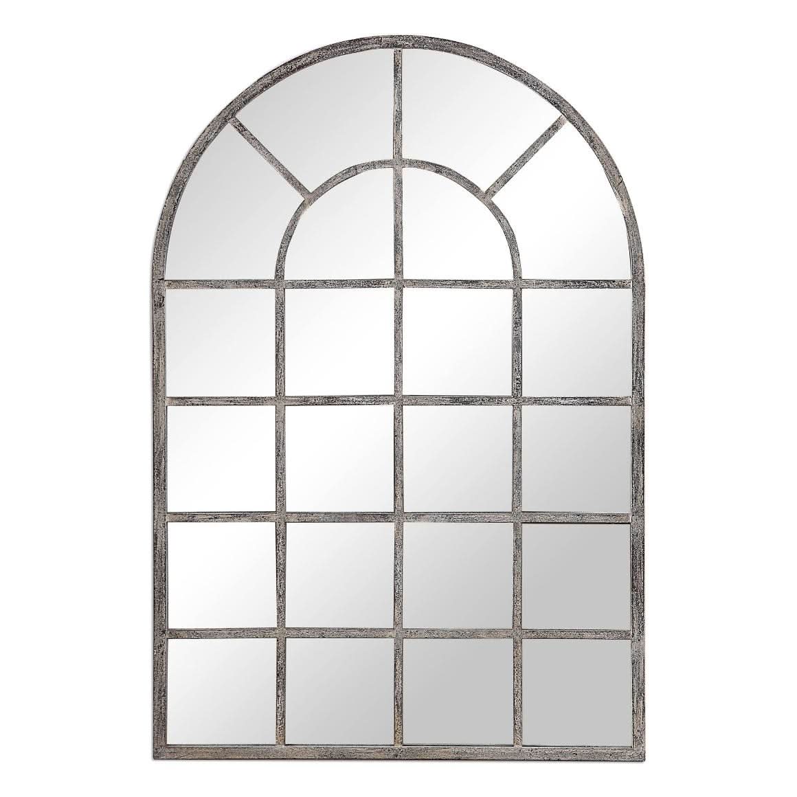 Keiichi Secret Garden Mirror Silver   Nicholas John Interiors