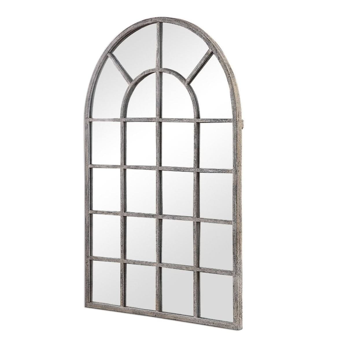 Keiichi Secret Garden Mirror Silver   Nicholas John Interiors