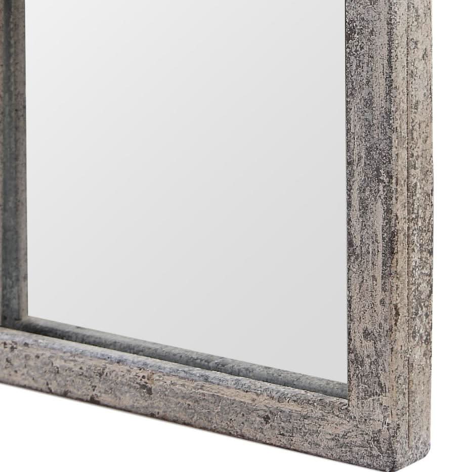 Keiichi Secret Garden Mirror Silver   Nicholas John Interiors