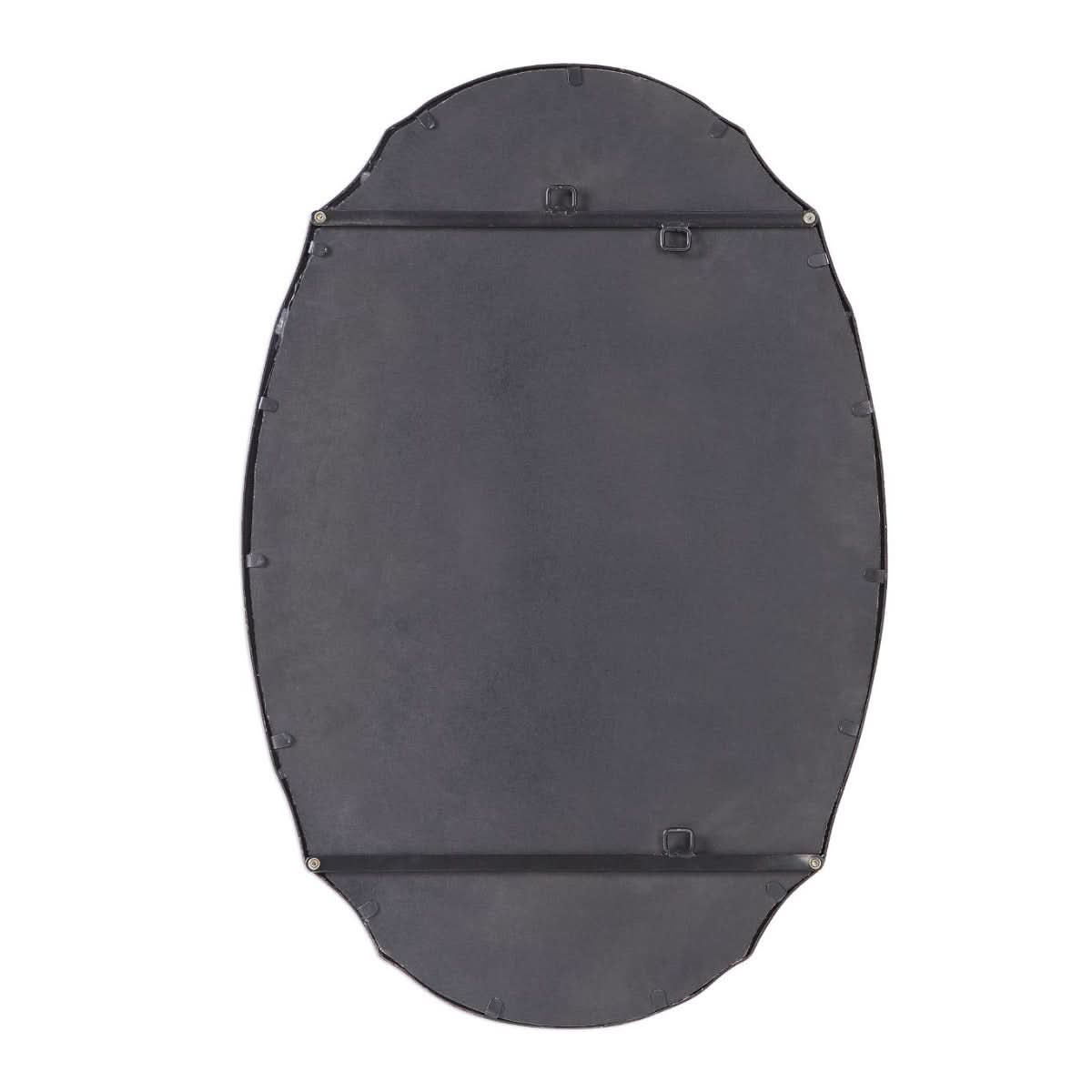 Keiichi Eleanor Mirror Silver   Nicholas John Interiors