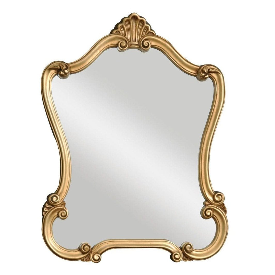 Keiichi Henry Mirror 89x65cm in Gold Finish   Nicholas John Interiors
