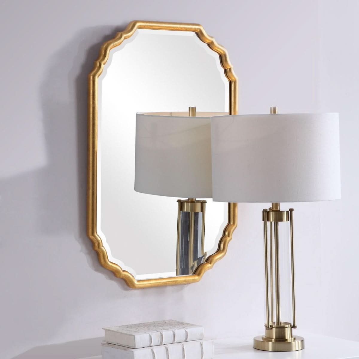 Keiichi Maye Mirror Gold   Nicholas John Interiors