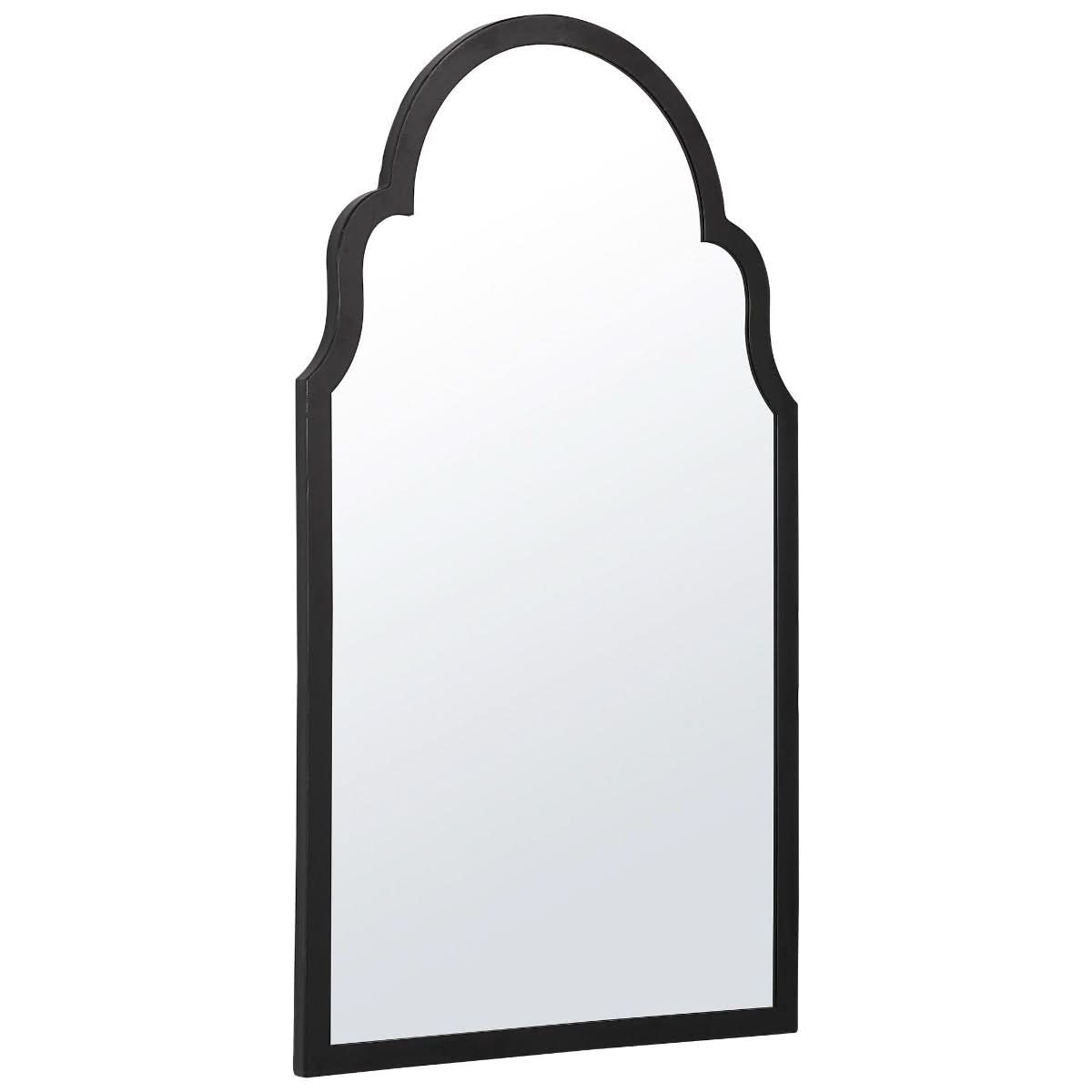Keiichi Taj Mirror Black   Nicholas John Interiors
