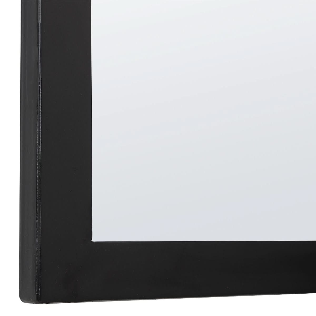 Keiichi Taj Mirror Black   Nicholas John Interiors
