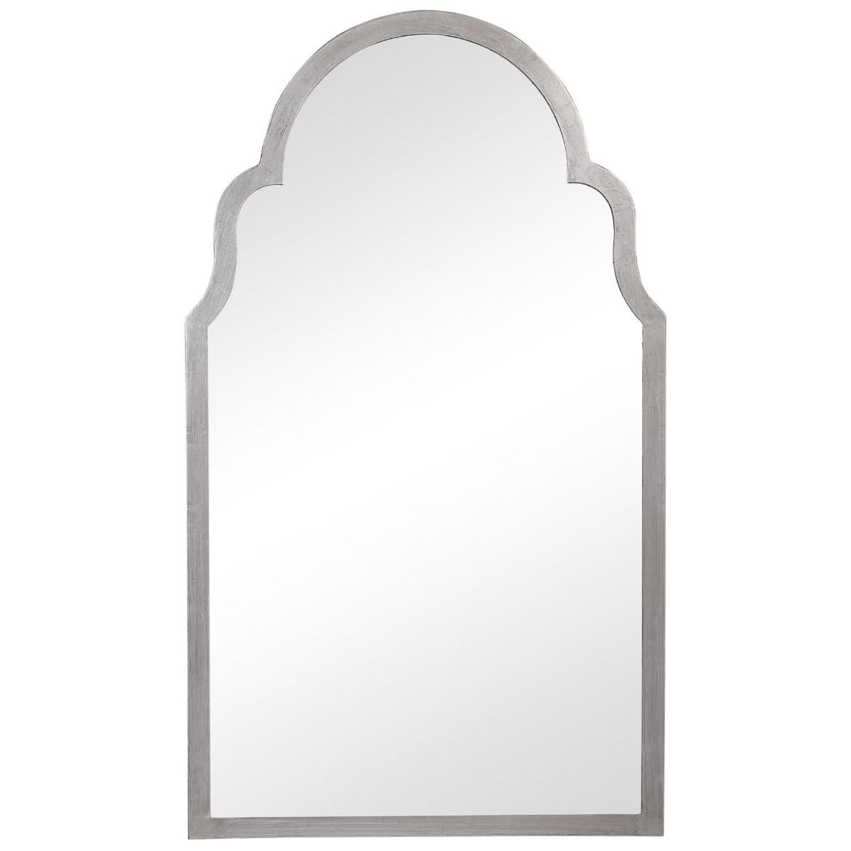 Keiichi Taj Mirror Silver   Nicholas John Interiors