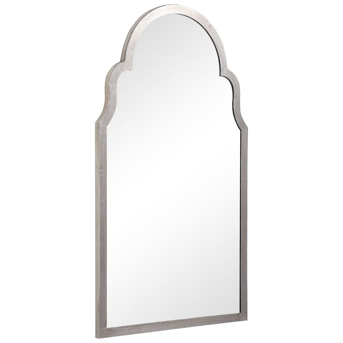 Keiichi Taj Mirror Silver   Nicholas John Interiors