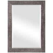 Keiichi Silver Wood Effect Mirror   Nicholas John Interiors