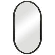 Keiichi Abigail Mirror Black   Nicholas John Interiors