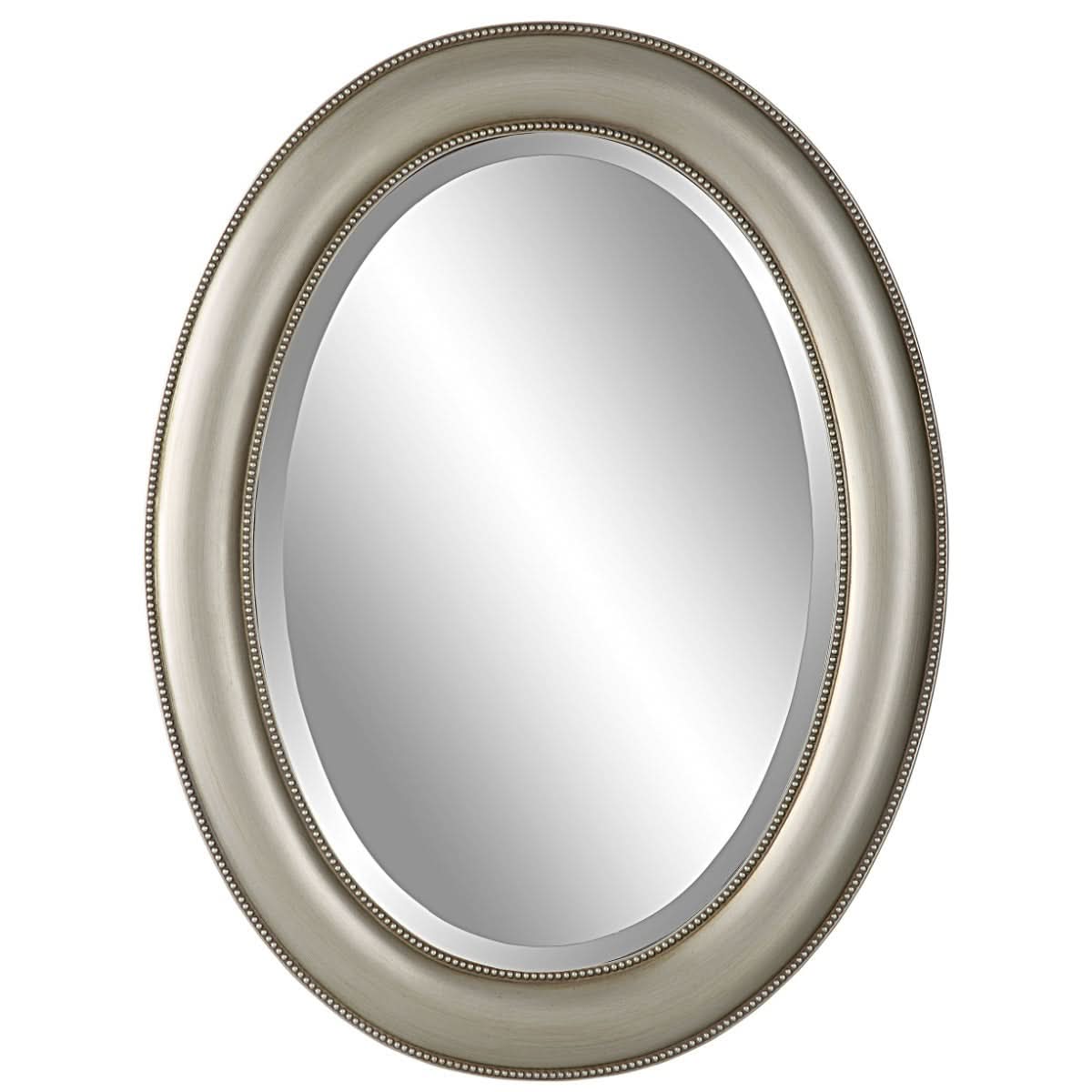 Keiichi Matthew Mirror Antique Silver   Nicholas John Interiors