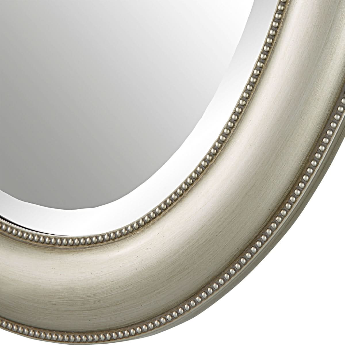Keiichi Matthew Mirror Antique Silver   Nicholas John Interiors