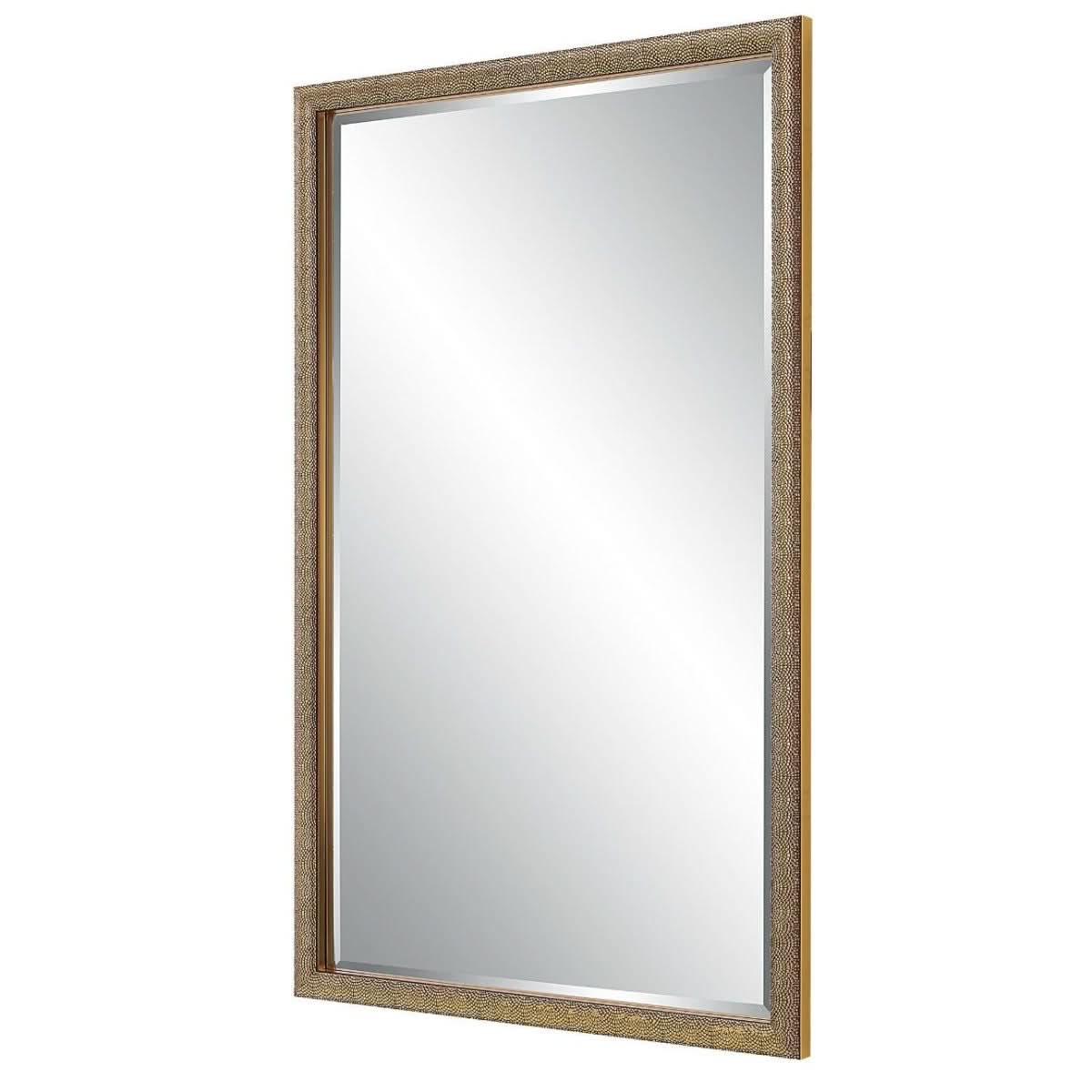 Keiichi Intricate Mirror Gold Finish   Nicholas John Interiors