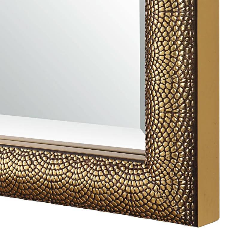 Keiichi Intricate Mirror Gold Finish   Nicholas John Interiors