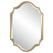 Keiichi Iris Mirror Gold   Nicholas John Interiors