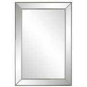 Keiichi Hannah Rectangular Mirror Champagne Finish   Nicholas John Interiors