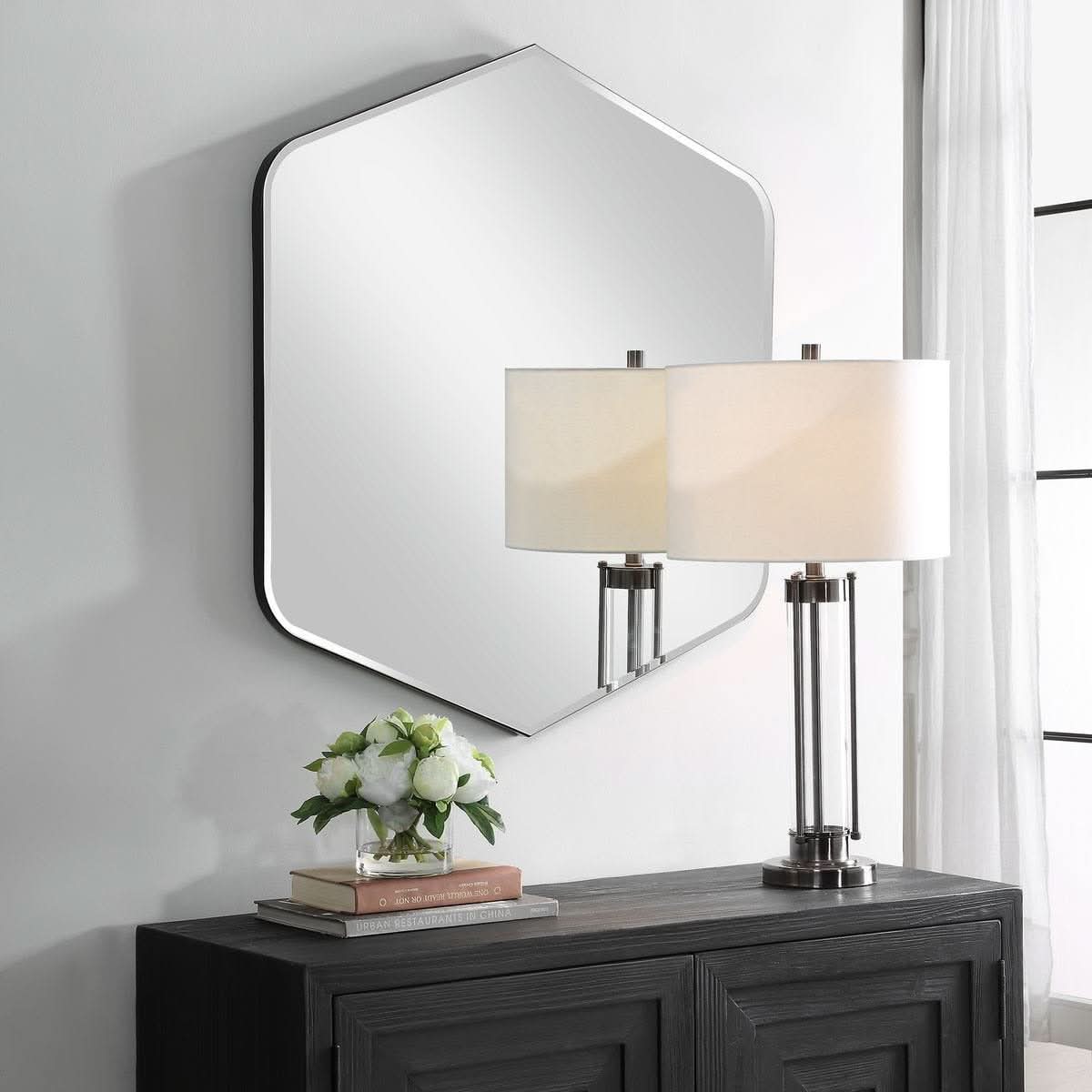 Keiichi Diamond Mirror   Nicholas John Interiors