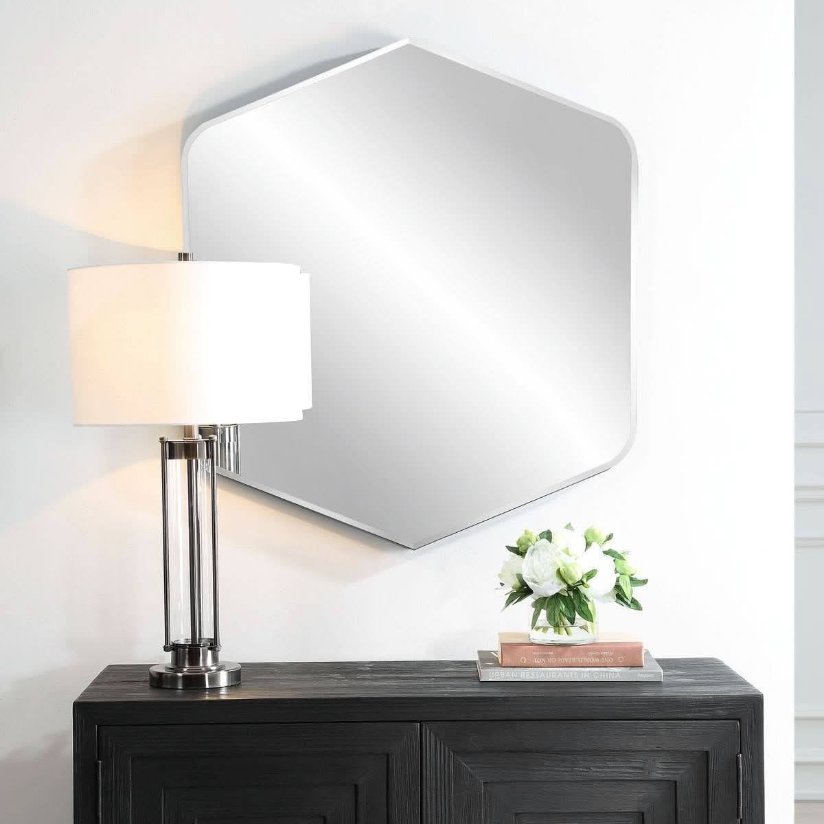 Keiichi Diamond Mirror   Nicholas John Interiors