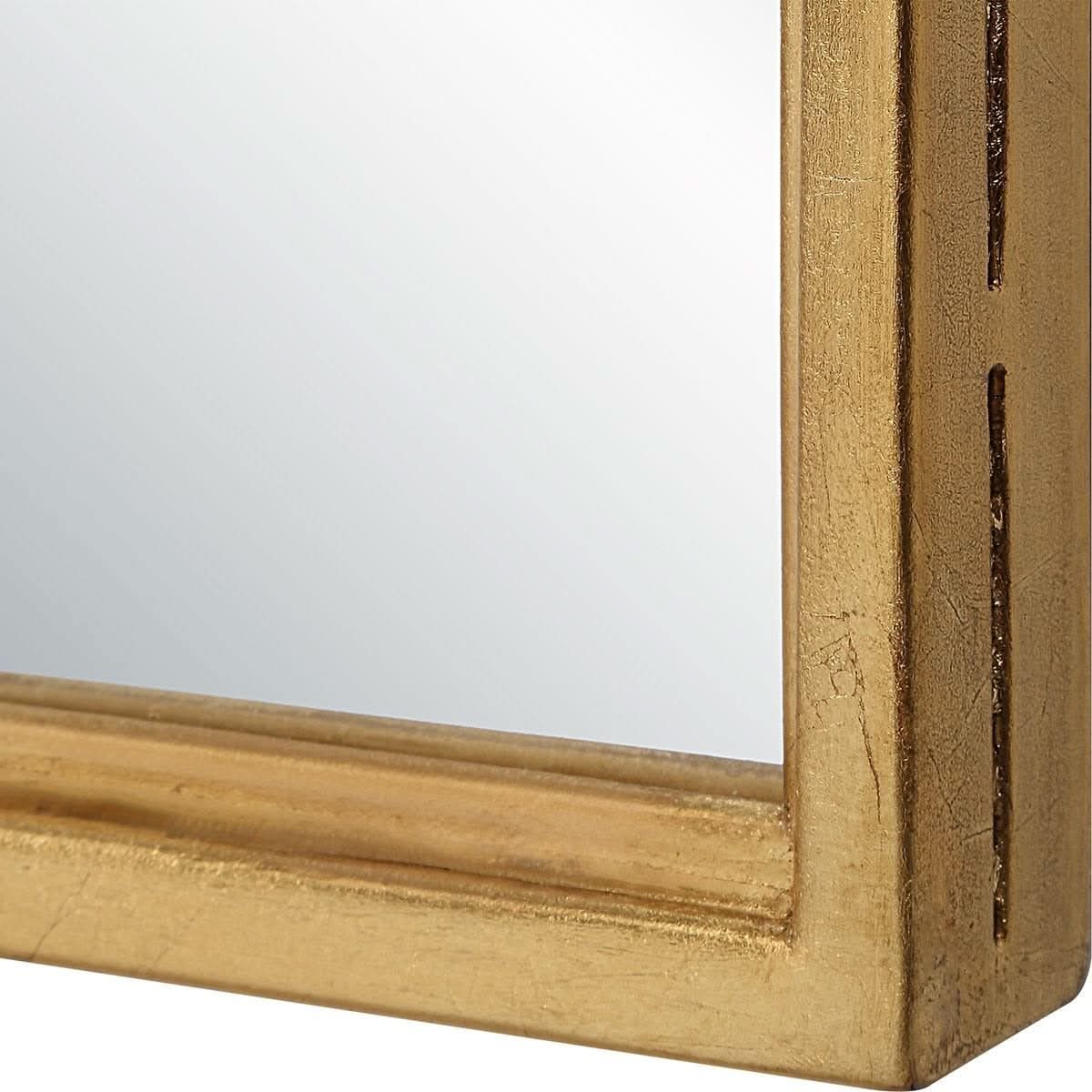 Keiichi Florence Tall Mirror Gold   Nicholas John Interiors