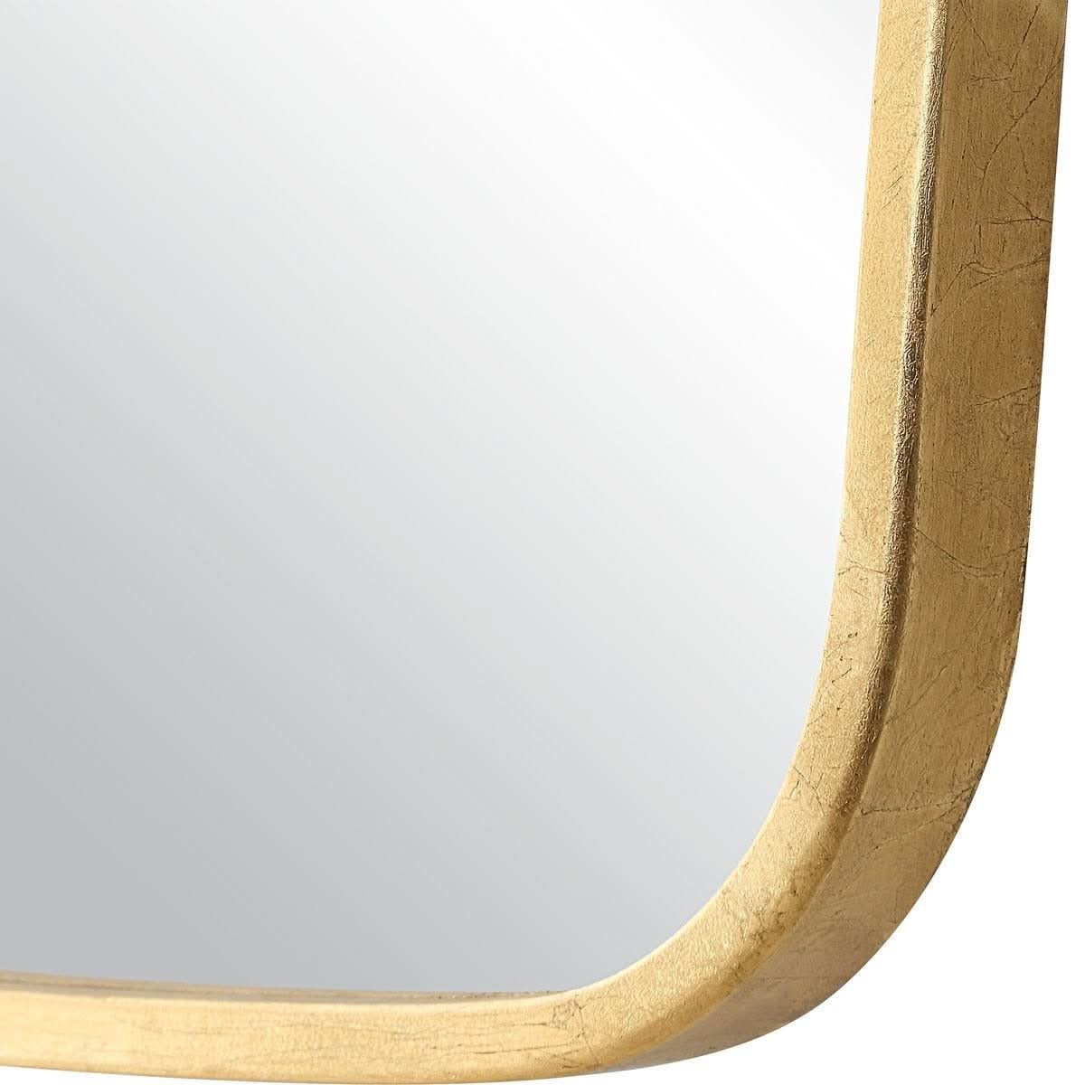 Keiichi Aura Gold Leaf Mirror   Nicholas John Interiors