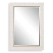 Keiichi Hamptons Mirror in Whitewash   Nicholas John Interiors