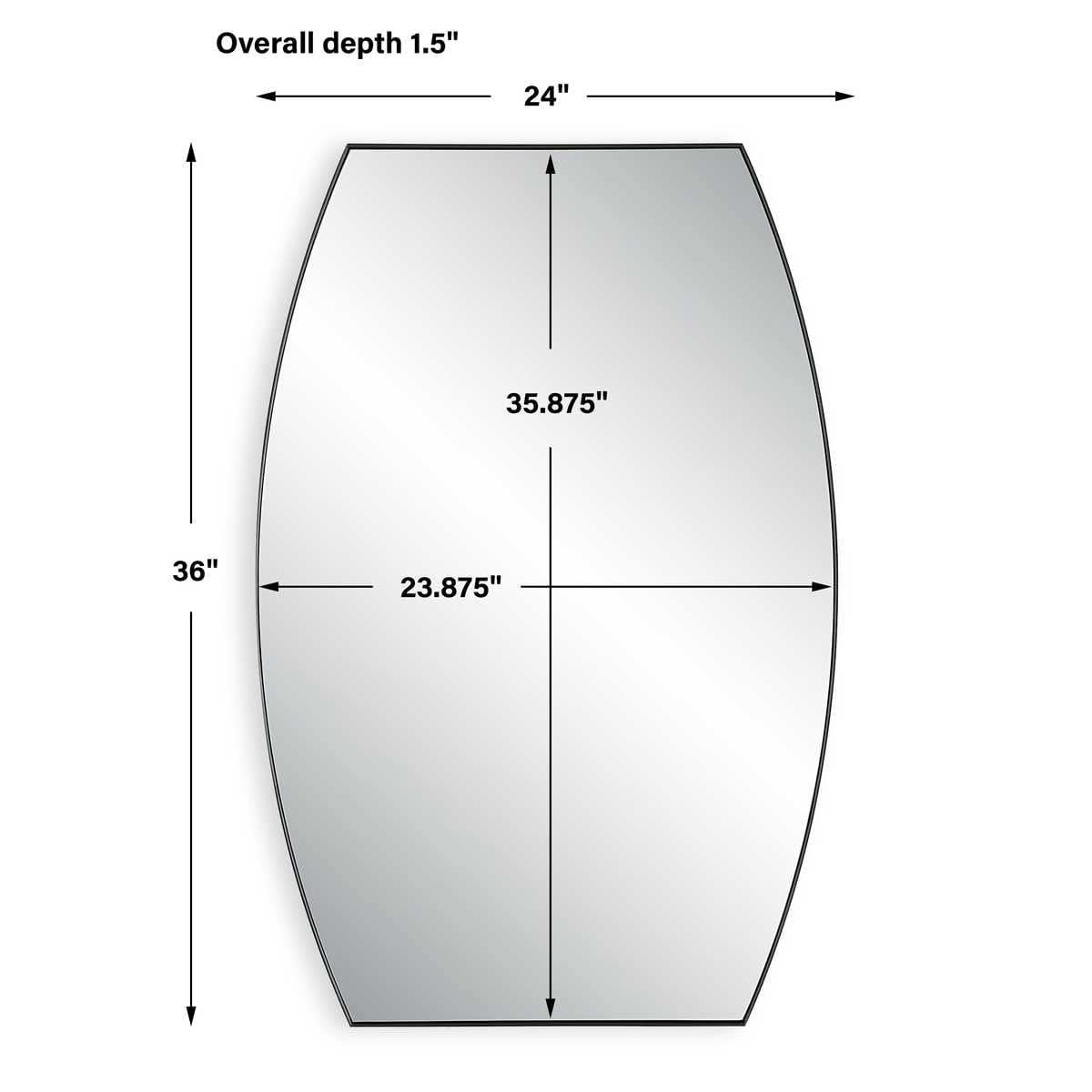 Keiichi Amelia Mirror   Nicholas John Interiors