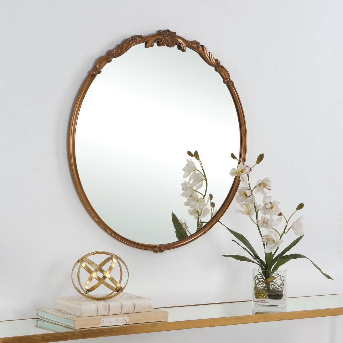 Keiichi Celia Round Mirror   Nicholas John Interiors