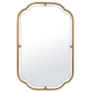 Keiichi Floating Gold Leaf Mirror   Nicholas John Interiors