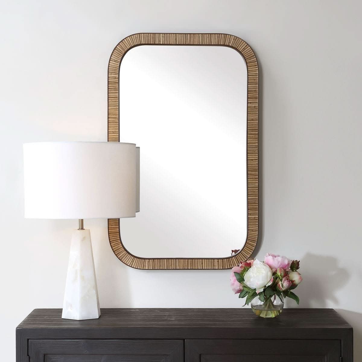 Keiichi Shoreham Mirror   Nicholas John Interiors