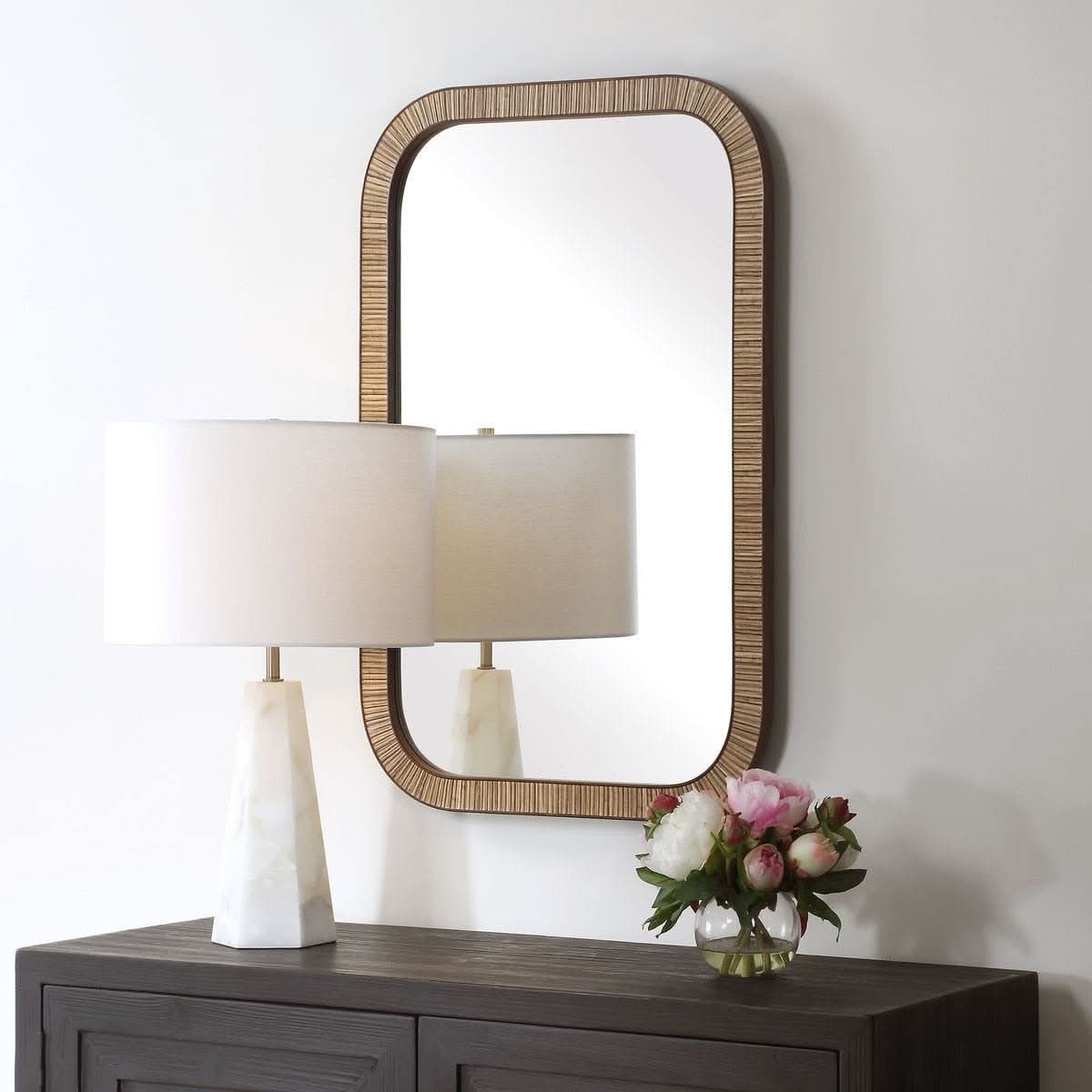 Keiichi Shoreham Mirror   Nicholas John Interiors