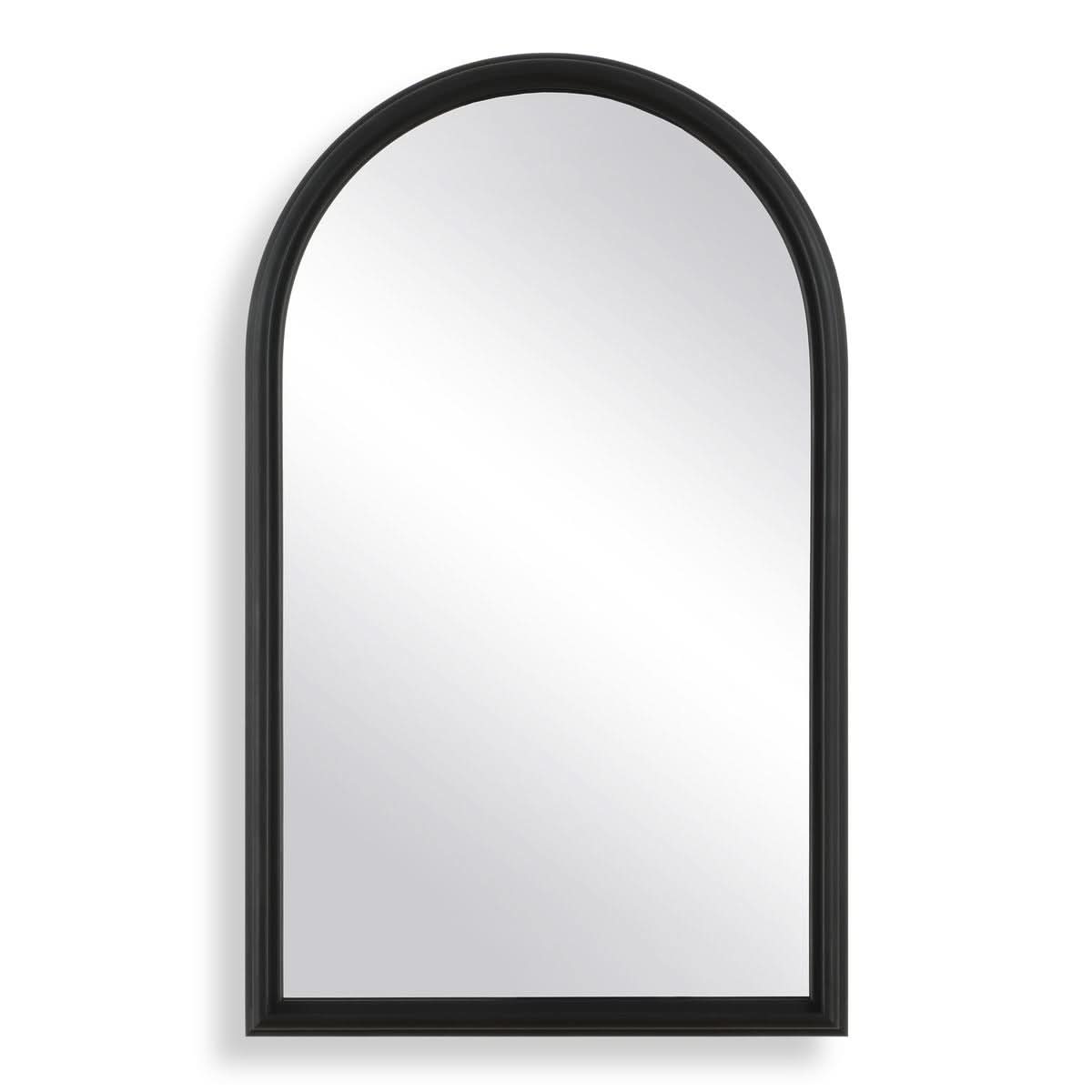 Keiichi Ella Arched Mirror in Black   Nicholas John Interiors