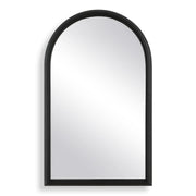 Keiichi Ella Arched Mirror in Black   Nicholas John Interiors