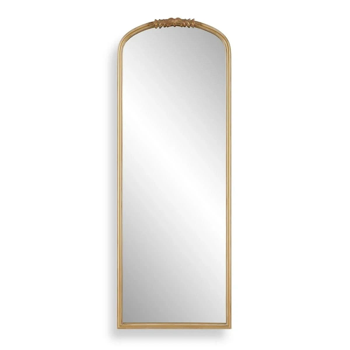 Keiichi Edith Tall Antique Gold Mirror   Nicholas John Interiors