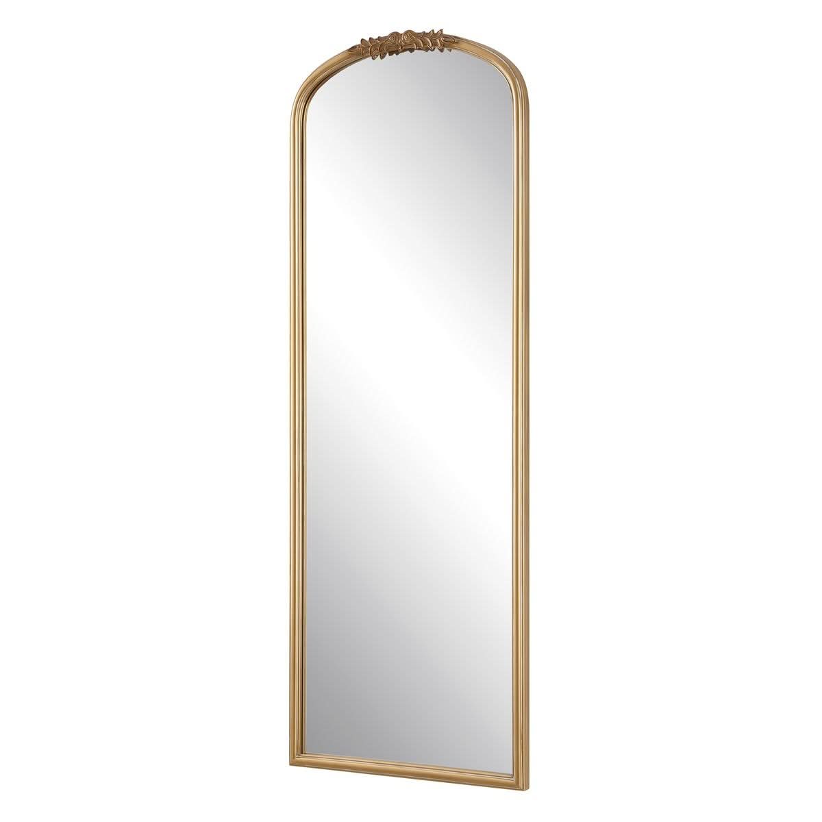 Keiichi Edith Tall Antique Gold Mirror   Nicholas John Interiors
