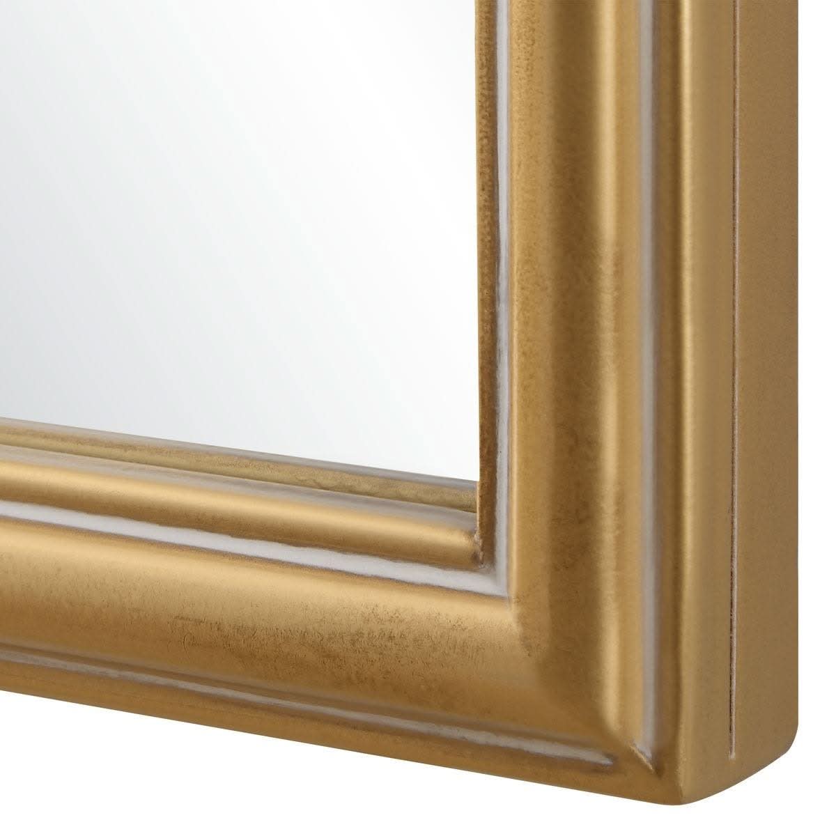 Keiichi Edith Tall Antique Gold Mirror   Nicholas John Interiors