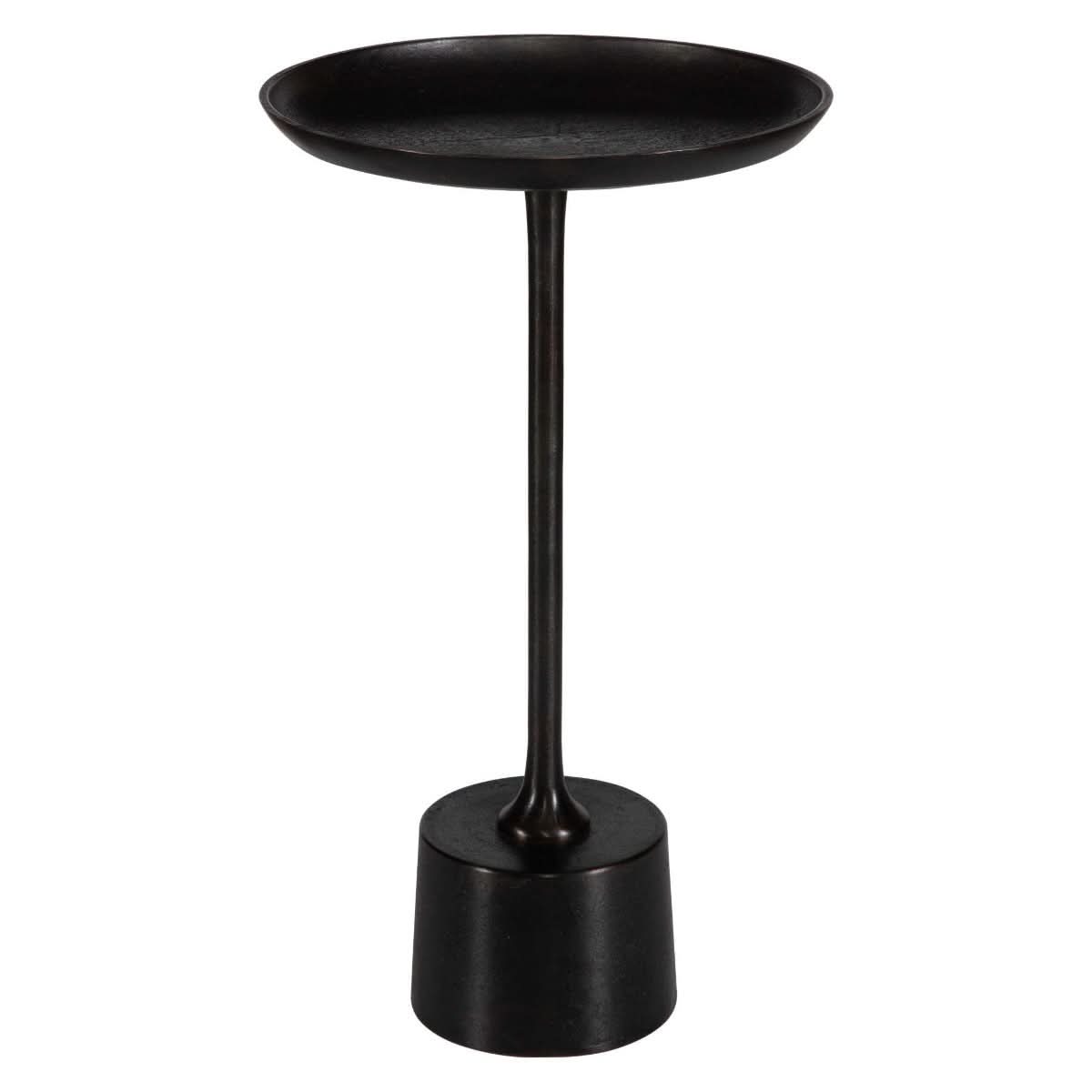Keiichi Serve Accent Table Black   Nicholas John Interiors