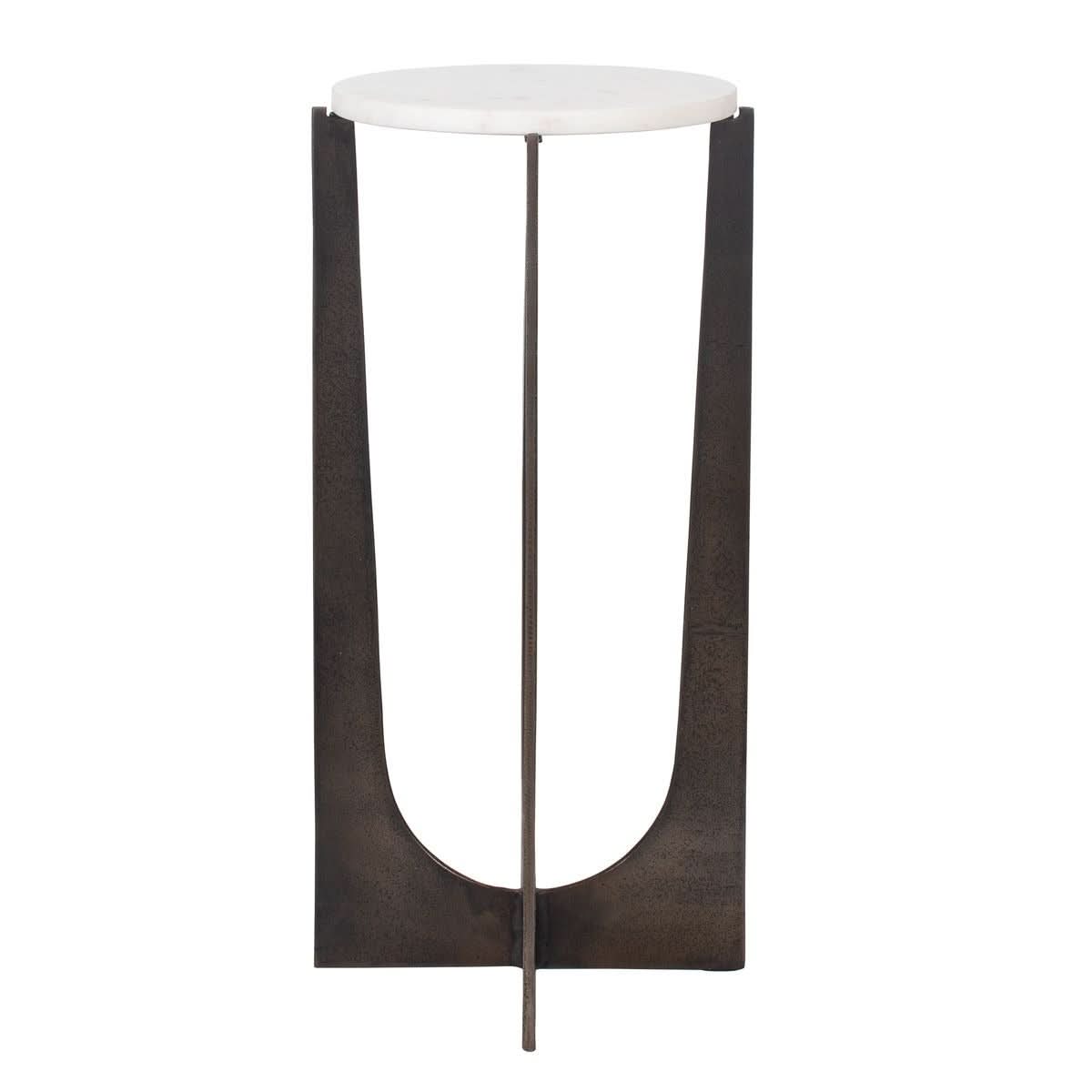 Keiichi Rhys Marble Accent Table   Nicholas John Interiors
