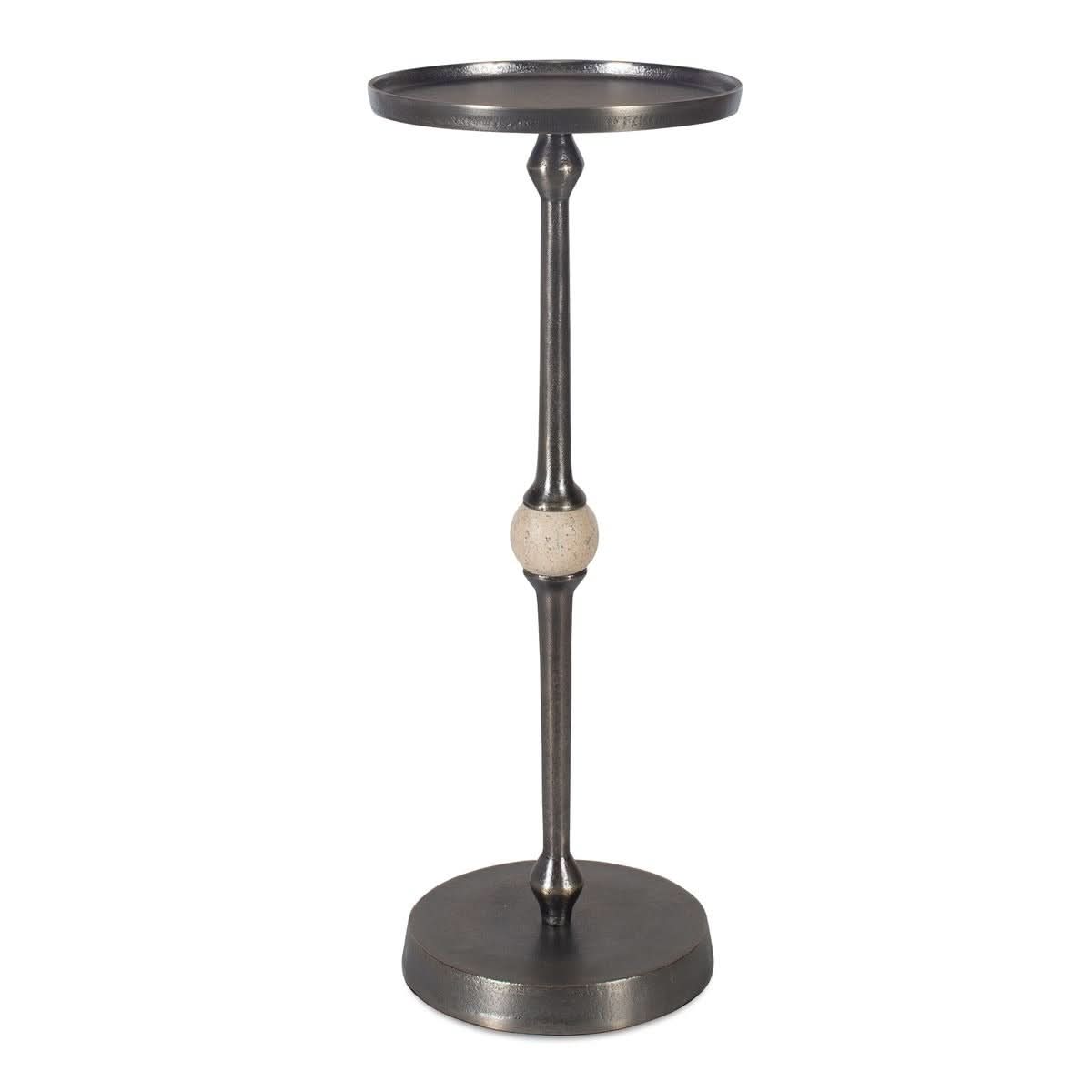 Keiichi Arthur Dark Bronze Side Table   Nicholas John Interiors