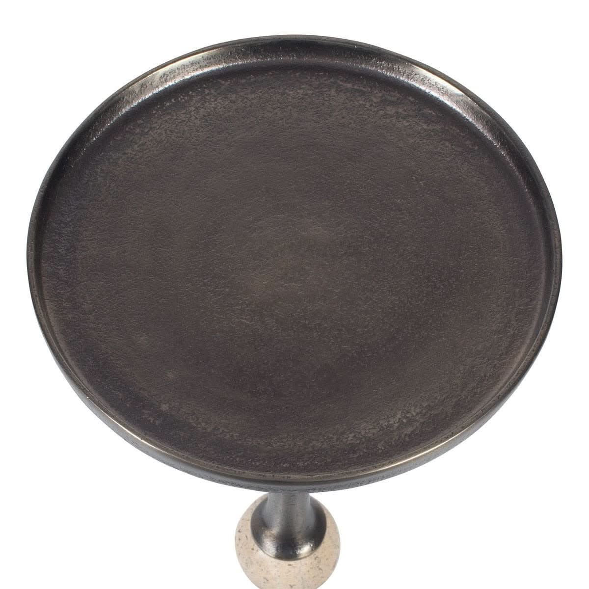 Keiichi Arthur Dark Bronze Side Table   Nicholas John Interiors