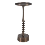 Keiichi Klint Side Table in Antique Bronze   Nicholas John Interiors