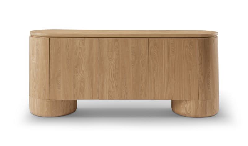 Berwick Buffet - Ash Oak - 3 Door   Nicholas John Interiors