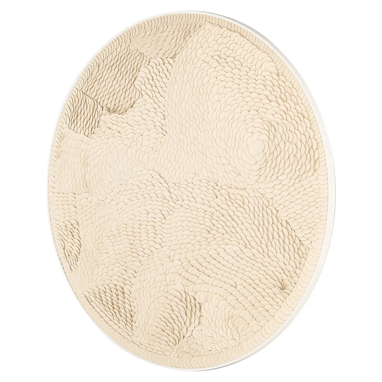 Richmond Interiors Flow Wall Art in White  Nicholas John Interiors